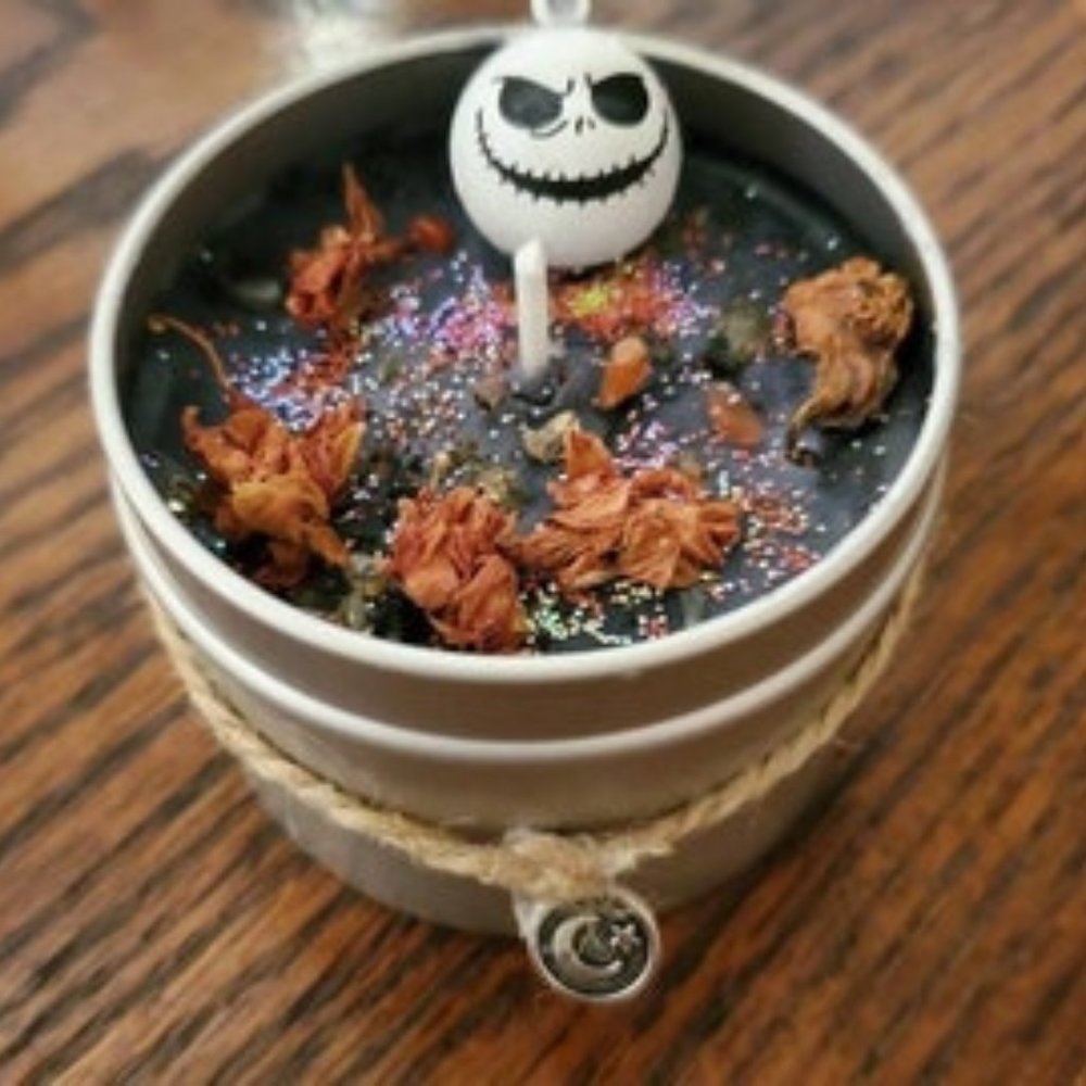 (4oz)The Pumpkin King's Festive Intention Candle, The Nightmare Before Christmas